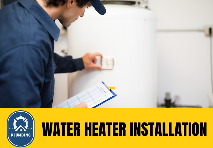 water heater installation Paddock Wood